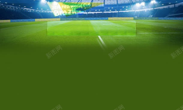 绿地足球背景片背景