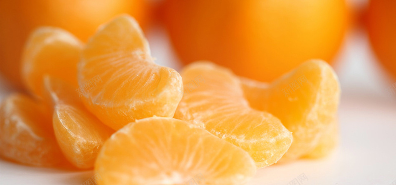 美食橘子水果背景摄影图片