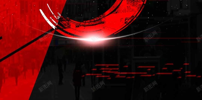 故障风格黑色星期五黑五psd_新图网 https://ixintu.com 促销 手 数码 海报 海淘 淘宝店铺首页 淘宝首页模板 电器 零食 首页装修模板 黑五 黑色星期五