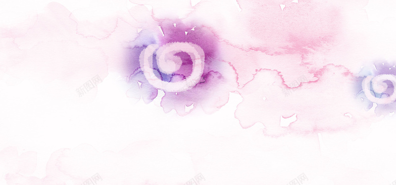 紫色螺旋花纹背景背景