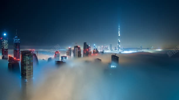 高耸入云的都市夜景jpg设计背景_新图网 https://ixintu.com 夜景 都市 高耸入云