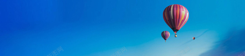 宽广热气球背景psd设计背景_新图网 https://ixintu.com 大气 旅行 海报banner 激情 狂欢 蓝色
