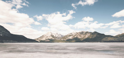 山高原盐湖景观高清图片