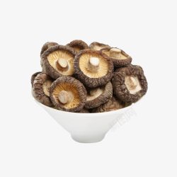 干炸菌菇菌菇食材高清图片