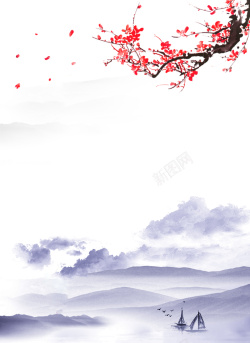 中国风广告背景中国传统文化广告背景高清图片