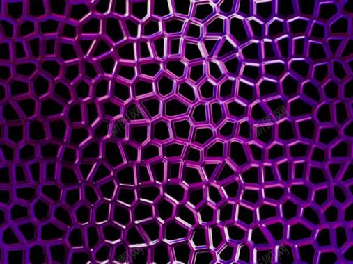 紫色网格背景背景