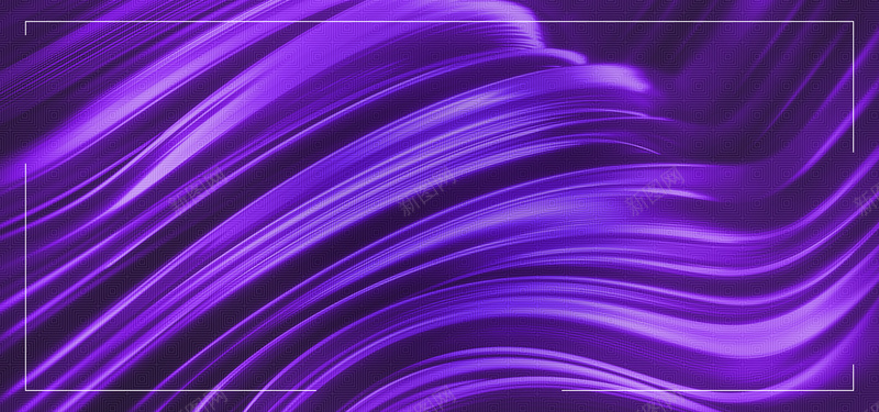 紫色图案曲线几何底纹背景背景
