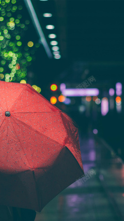 唯美心灵鸡汤雨天心灵鸡汤励志H5背景高清图片