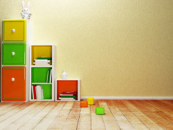 傢俱在儿童房内的收纳用品背景高清图片