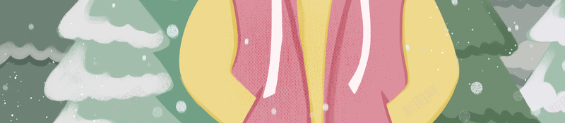 冬季海报背景psd设计背景_新图网 https://ixintu.com 上新 冬天促销 冬季 冬日 卡通 商场 女孩 女装 小雪节气 服装 雪