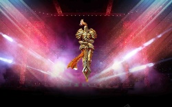 炫酷荣耀榜王者荣耀游戏比赛海报背景模板高清图片