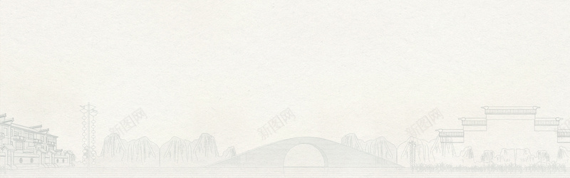 清新城市线描背景图psd设计背景_新图网 https://ixintu.com 城市线描 海报banner 清新 简约 纹理 质感