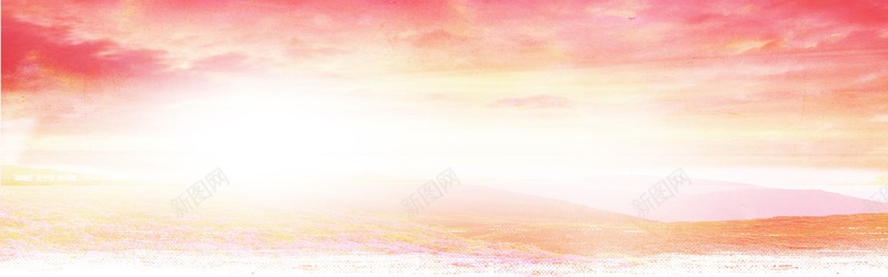 淘宝天猫背景图jpg_新图网 https://ixintu.com 云朵 夕阳 天空 摄影 海报banner 红色 背景 自然 风景