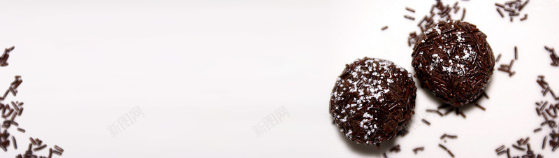 美食巧克力psd_新图网 https://ixintu.com 巧克力 巧克力球 摄影 棕色 海报banner 美食 风景