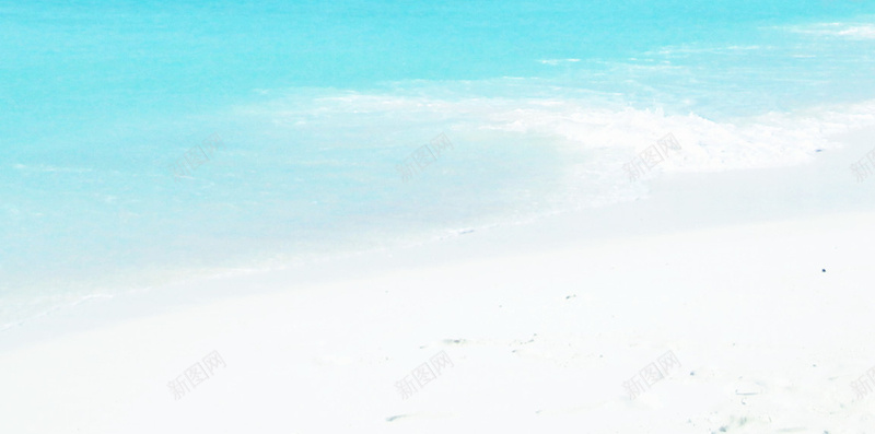 唯美摄影H5背景jpg_新图网 https://ixintu.com H5 h5 大海 天空 摄影 沙滩 白云 蓝色 风景