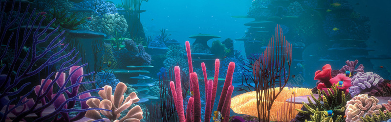 海底世界卡通背景jpg设计背景_新图网 https://ixintu.com 卡通 手绘 海底世界 海报banner 海洋植物 珊瑚 童趣 背景 鱼