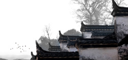 游记攻略中国风江南古建筑海报背景图高清图片