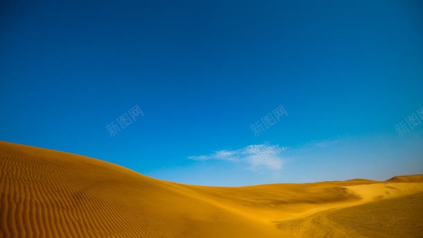 蓝天沙漠背景背景
