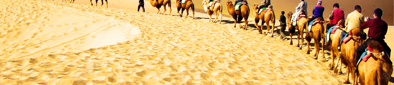 沙漠旅游宣传海报psd设计背景_新图网 https://ixintu.com 一带一路 丝绸之路 人物 党建 户外 旅游 沙漠 经济 西域 骆驼