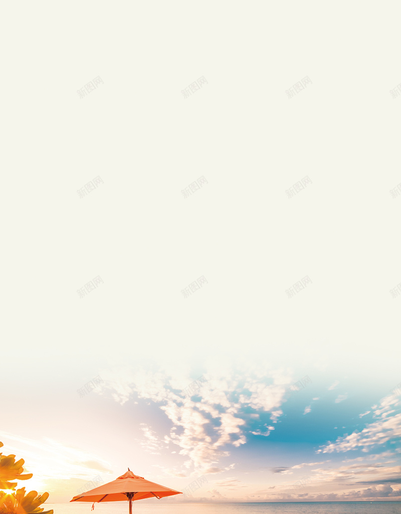 北海银滩旅游宣传海报背景jpg设计背景_新图网 https://ixintu.com 优惠活动 夏日 旅游 旅游宣传 旅行社 海边 银滩旅游 阳光 风景