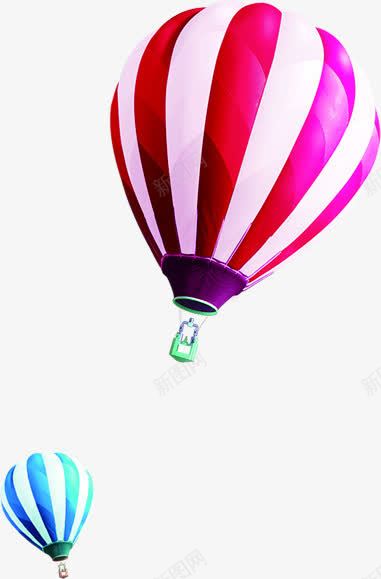 粉红色条纹氢气球装饰png免抠素材_新图网 https://ixintu.com 条纹 氢气 粉红色 装饰