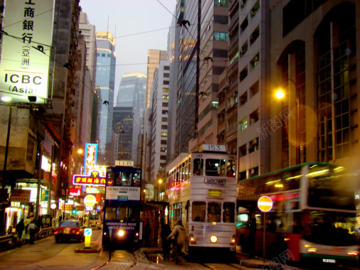 香港夜景摄影图片