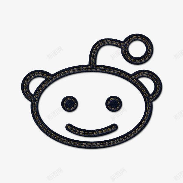 牛仔琼社会Reddit标志蓝色图标png_新图网 https://ixintu.com Reddit denim jean logo reddit social 标志 牛仔 琼 社会