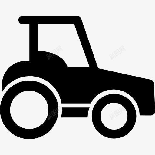 拖拉机侧视图图标png_新图网 https://ixintu.com 侧视图 农业 工具 工具和用具 手扶拖拉机 拖拉机 车轮 运输工具