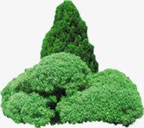 绿色景观夜景植物png免抠素材_新图网 https://ixintu.com 夜景 景观 植物 绿色