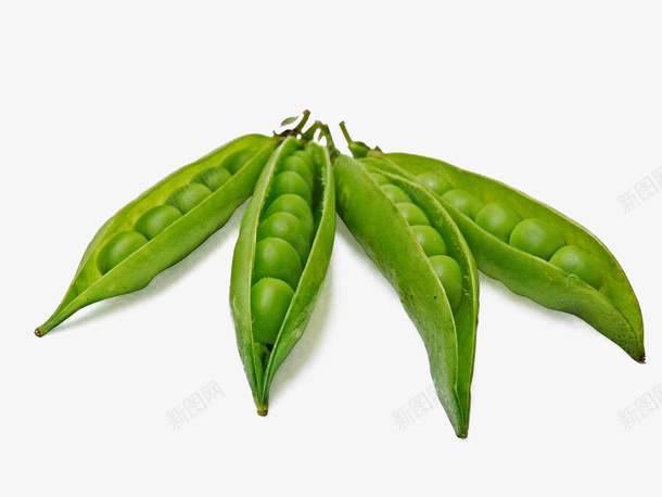 豌豆蔬菜png免抠素材_新图网 https://ixintu.com 有机生活 蔬菜 豆子 豌豆