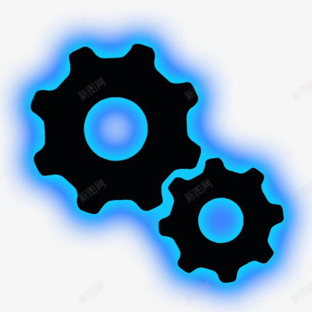 蓝色科技系统图标png_新图网 https://ixintu.com 蓝色科技系统图标下载