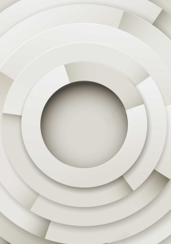 圆环黑白立体圆环背景装饰矢量图高清图片