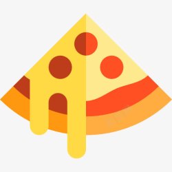 意大利比萨饼比萨图标高清图片