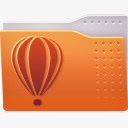 CorelDRAW文件夹FS图标Ubuntu图标