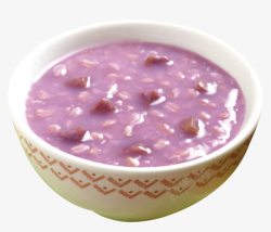薏米汤紫薯薏米粥高清图片