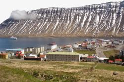 冰岛伊萨菲厄泽旅游景区伊萨菲厄泽高清图片