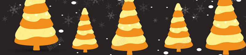 圣诞节黑色雪花海报背景矢量图ai_新图网 https://ixintu.com 卡通 圣诞节背景 手绘 海报背景 童趣 素材 背景 雪花素材 黑色 矢量图