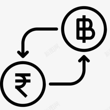 比特币转换货币印度钱卢比以转换图标图标