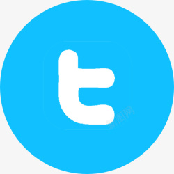 信保logo蓝推特推特推特标志推特标识信社图标高清图片