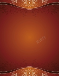 欧式红金底纹矢量欧式金咖色大气背景高清图片