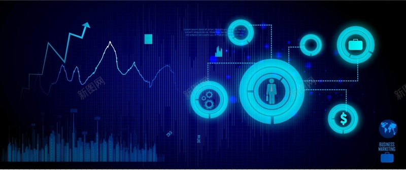 深蓝色炫光圆圈曲线淘宝商务科技背景矢量图ai设计背景_新图网 https://ixintu.com 几何 商务 圆圈 底纹 扁平 曲线 深蓝 渐变 炫光 科技 网格 矢量图