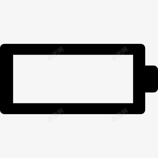 空电池状态图标png_新图网 https://ixintu.com 充电 技术 电池状态 电池电量 电池电量低