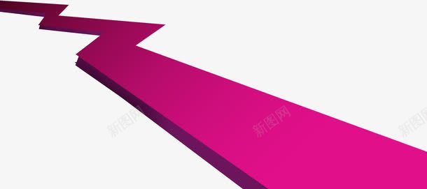 粉色立体小路海报装饰png免抠素材_新图网 https://ixintu.com 小路 海报 立体 粉色 装饰