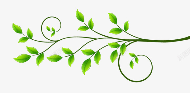 创意植物叶片png免抠素材_新图网 https://ixintu.com 卡通叶片 植物叶片 植物矢量 绿色叶片 绿色植物素材