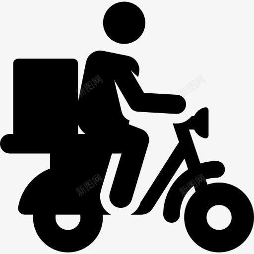 摩托车图标png_新图网 https://ixintu.com 交货 摩托车 装运和交货 踏板车 运输
