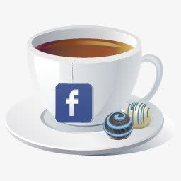 Facebook咖啡茶杯社会图标png_新图网 https://ixintu.com Facebook coffee facebook 咖啡