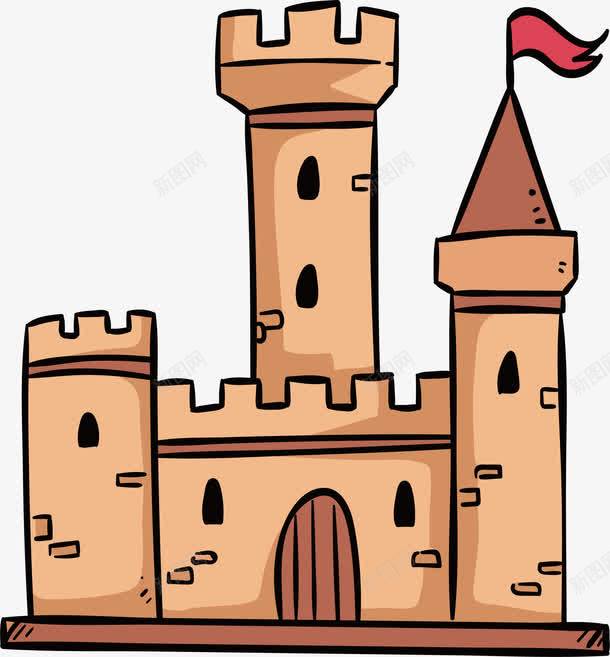 无坚不摧的城堡png免抠素材_新图网 https://ixintu.com 国王城堡 城堡 堡垒 无坚不摧 矢量png 童话城堡