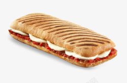 帕尼尼美味三明治高清图片
