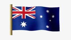 澳洲国家分界线澳洲国旗高清图片