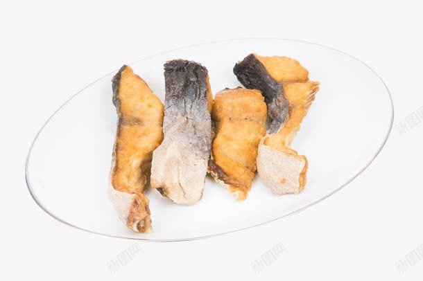 油炸鱼块png免抠素材_新图网 https://ixintu.com PNG图片 实物 油炸鱼 油炸鱼块 白色盘子 美味食品 鱼肉